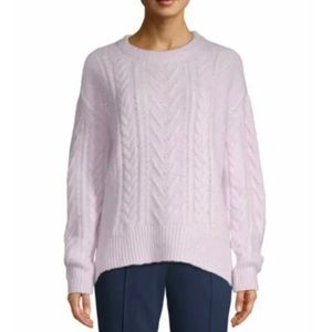 NWT Time and true Lilac/pastel purple oversized sweater